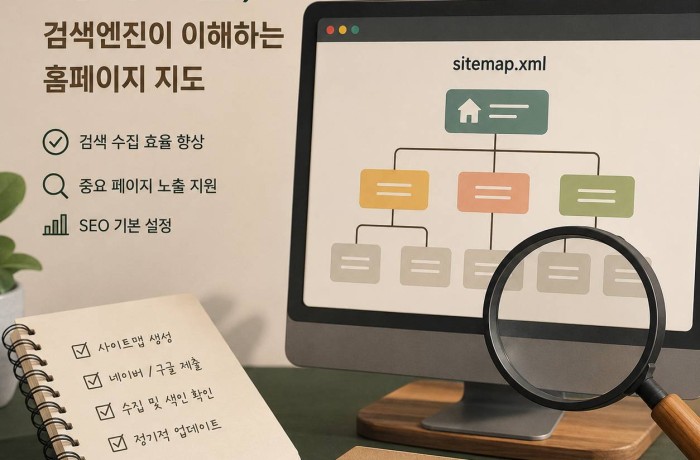 홈페이지 검색 수집을 돕는 사이트맵, 어떻게 관리해야 될까요?