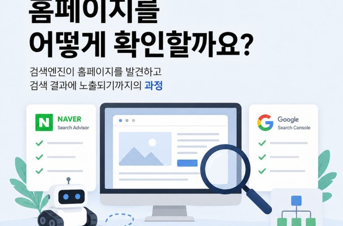 네이버와 구글이 홈페이지를 확인하는 방식에 대하여