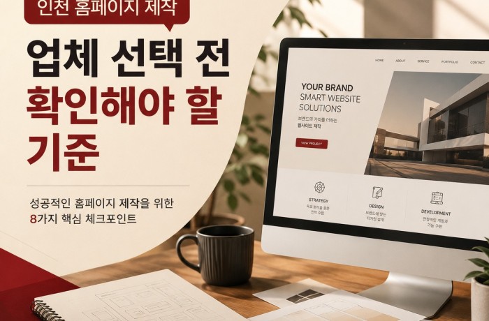 인천 홈페이지 제작, 성공적인 구축을 위한 준비 가이드